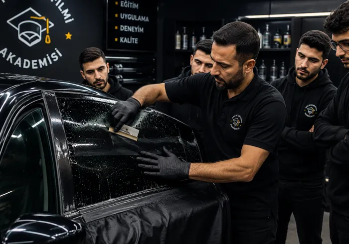 Cam filmi uygulama eğitimi